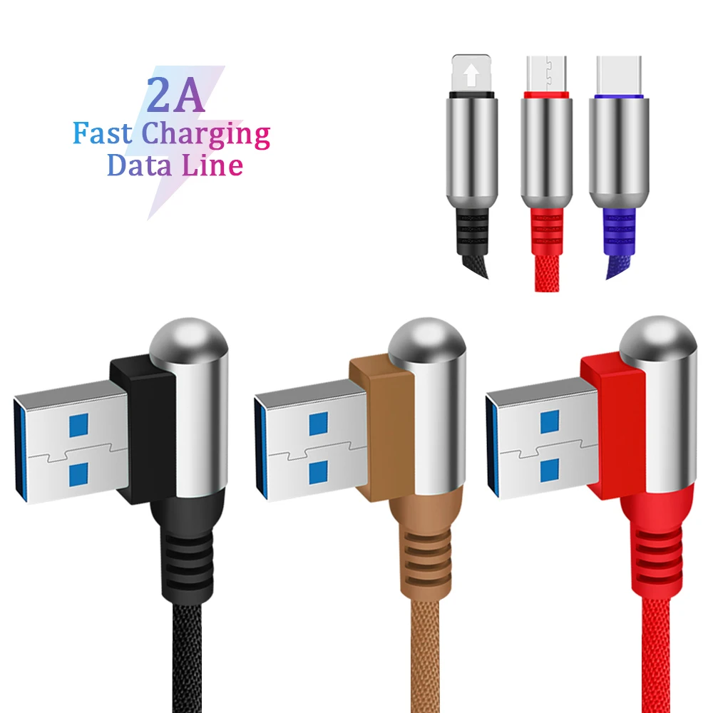 3 в 1 USB кабель для iPhone Multi 2A Быстрая зарядка зарядное устройство для Xiaomi Micro USB кабели для мобильных телефонов usb type C кабель для передачи данных