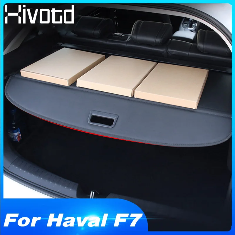 Hivotd для maval F7 хавал ф7 ф7х 2019 2020 автомобильный стиль багажника перегородка