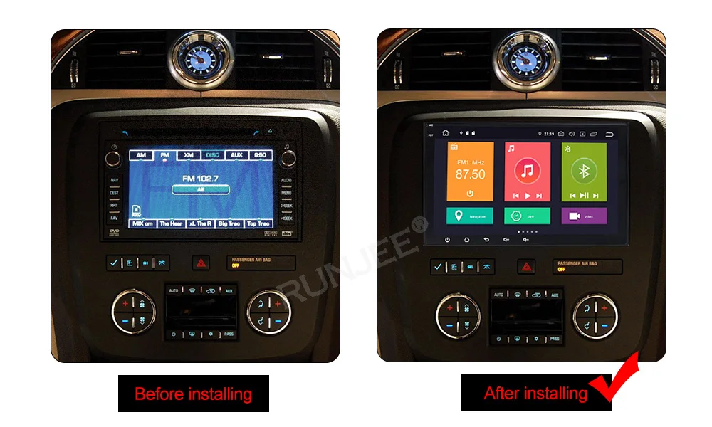 Top 8 inch IPS DSP 4+64G car radio multimedia player For GMC Chevrolet Chevy Yukon Sierra Tahoe Acadia Suburban BT WIFI video output 0