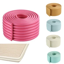 2 м Детская безопасность стол защита кромок письменного стола домашняя Подушка протектор безопасная защита детский бар утолщенный бампер полоса с липкой лентой