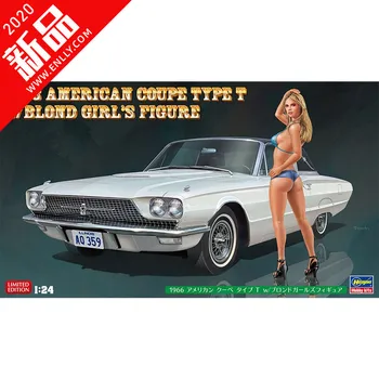 

Model 1/24 1966 American CoupeType T with Car Girl 52241