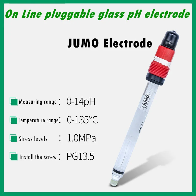 PH Meters Tools JUMO E+H PH Electrode PH Sensor Industrial Online PH