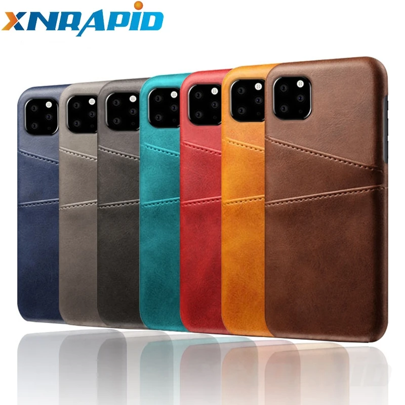 Роскошный держатель для карт чехол для iphone 11Pro Max 11Pro 11 чехол кожаный бумажник чехол для телефона для iphone XS Max XR X 6S 6 7 8 Plus чехол