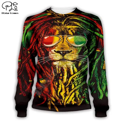 Sweatshirts PLstar Cosmos рэгги Боб Марли спортивный костюм с 3D принтом Толстовка/куртка/мужские, женские в стиле хип-хоп Повседневный модный стиль-3 - Цвет: Sweatshirts