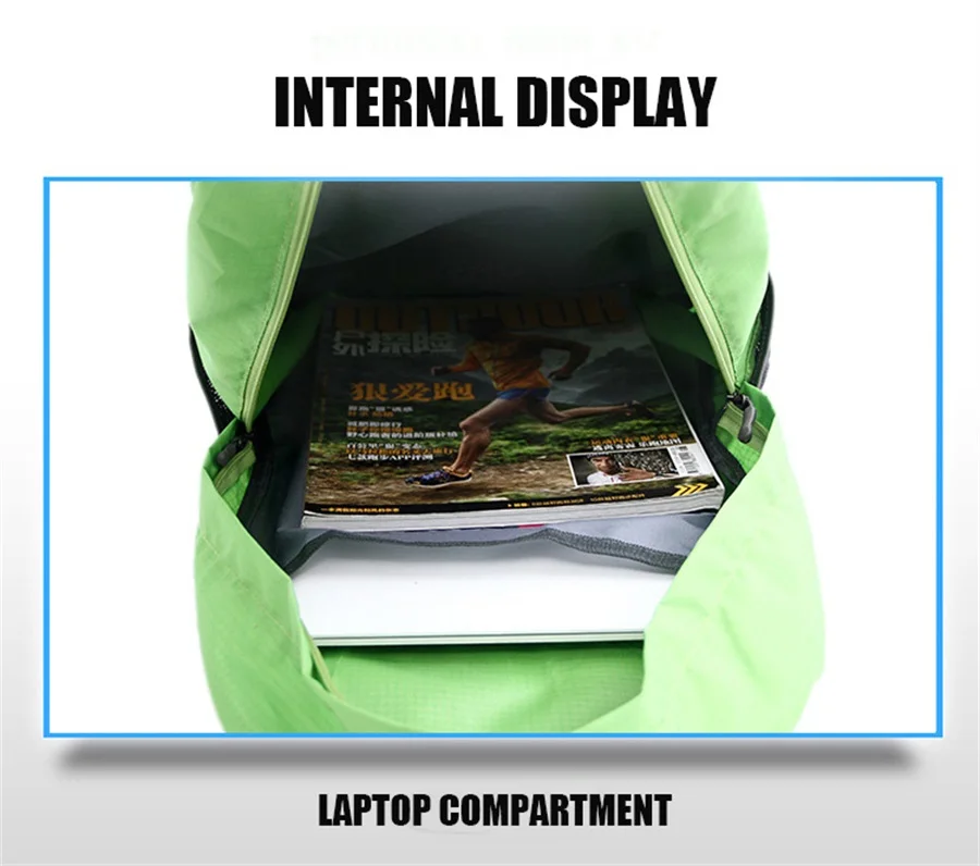 Multi-Functional Backpack Lightweight Folding Backpack Outdoor Sports Mountaineering Backpack Waterproof And Wear-Resistant Bags