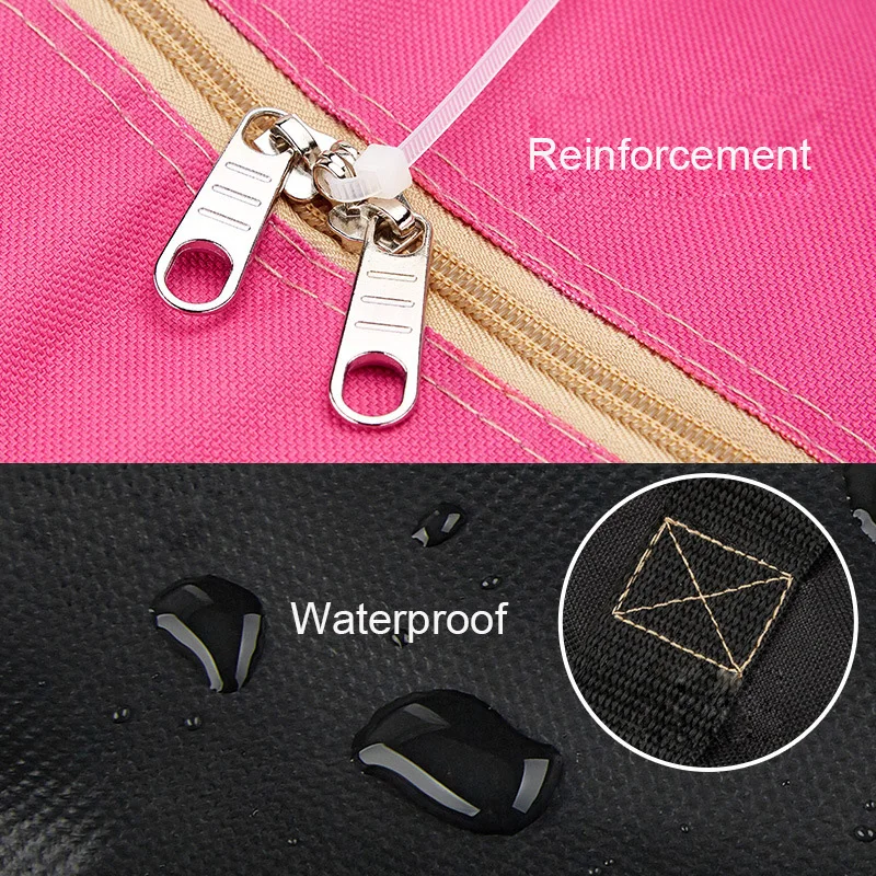 New 130L Large Capacity Folding Luggage Bag Unisex Thickening Oxford Cloth Travel Duffel Bags Sturdy Moving House Storage Bag 5