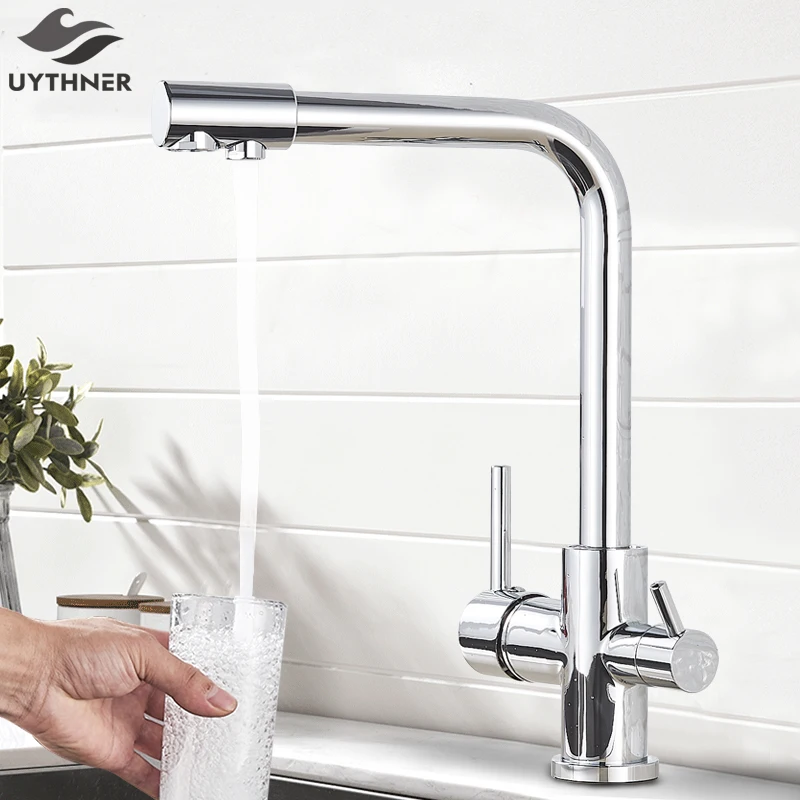 Faucet Kitchen Taps WATER-FILTER Drinking-Water-Tap Feature Rotatable for Cranes
