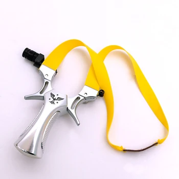 

Powerful Hunting Slingshot Alloy Slingshot Outdoor Shooting Catapult with Flat Rubber Band Slingshot ABS Resin Slingshot