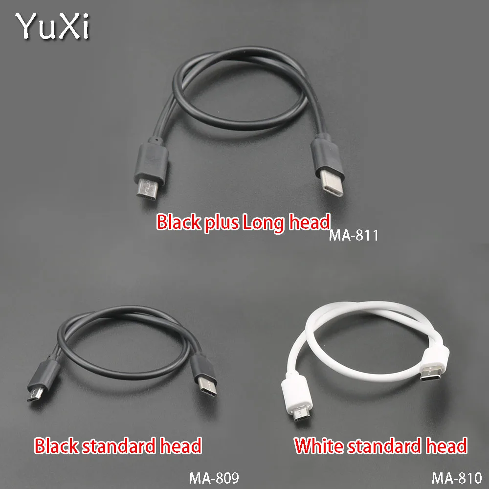 

YuXi High Quality Type C (USB-C) to Micro USB Male Sync Charge OTG CHARGER Cable Cord Adapter Mobile Phones Data Wire Connector