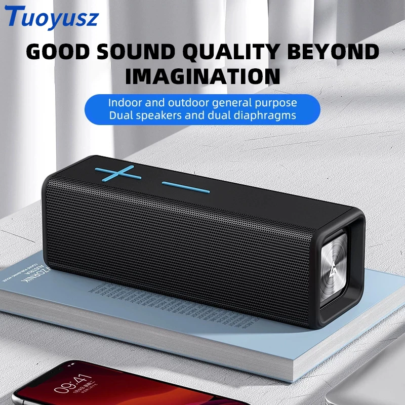 Bluetooth-динамик беспроводной сабвуфер для улицы Портативный Аудио Новый большой