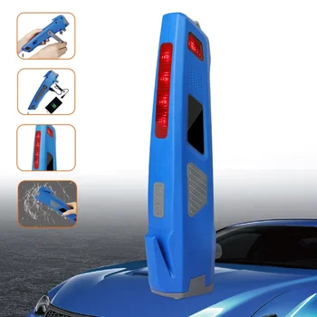 

[Seven Neon]Portable Emergency Rechargeable Flashlight Survival Kit Hammer For Car Window FM/AM Radio Camping Light Tourch