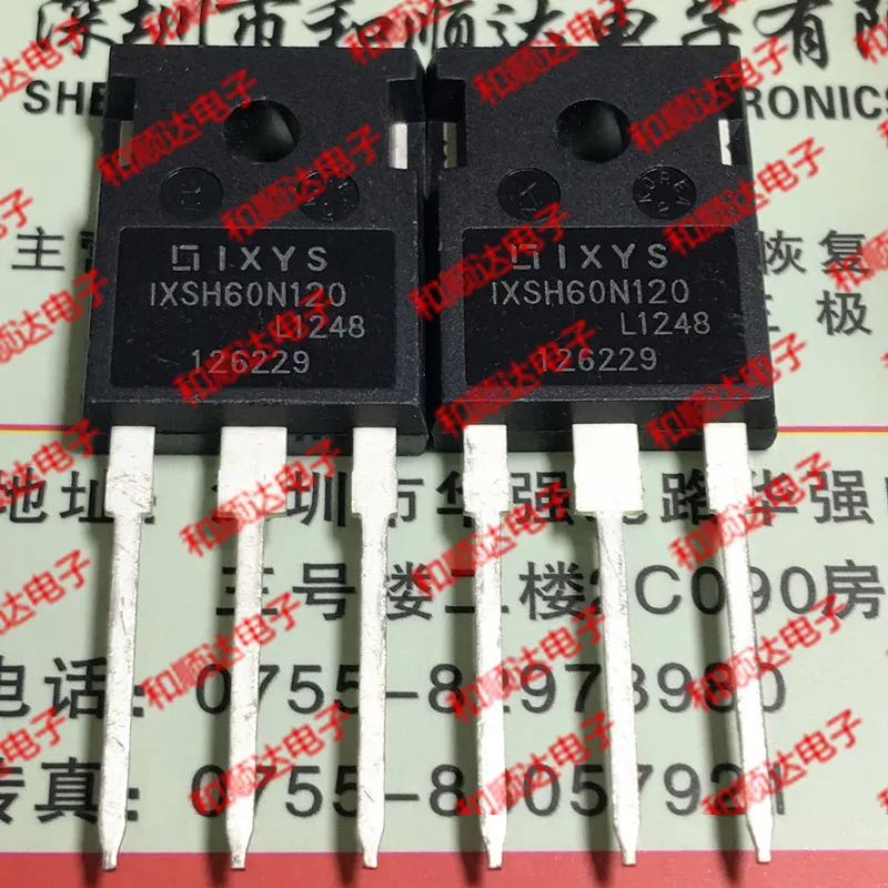 5 шт./лот IXSH60N120-247 с изолированным затвором(IGBT) 1200V 60A