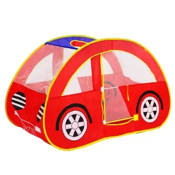 

Car Shape Folding Outdoor Game Tent Convenient Practical User-friendly Design Children Pretend Play Toy Tent Garden Tent