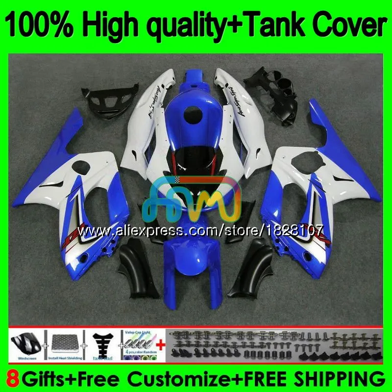 YZF-600R для YAMAHA YZF600R Thundercat 96 97 98 1999 2000 2001 02 72BS. 91 YZF 600R 1996 1997 металлический синий 1998 99 00 01 обтекатель