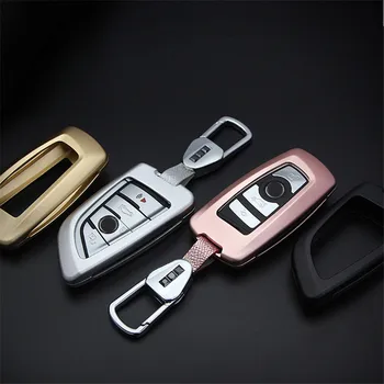 

KUKAKEY Zinc Alloy Car Key Protection Case Cover For Bmw X5 X1 X3 X4 X6 I3 1 3 5 7 series M M4 M2 M5 320I E71 Key Fob Holder