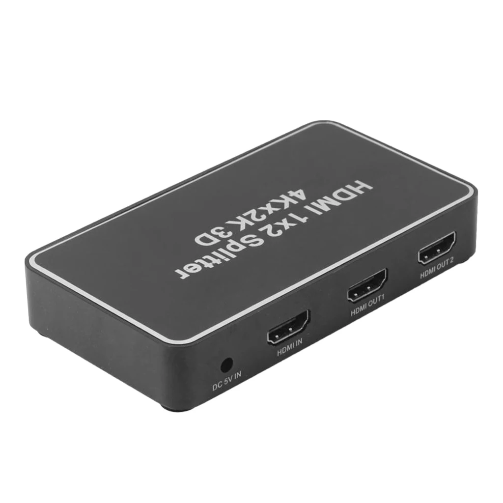 1x2 HDMI коммутатор матричный распределитель 1 вход 2 Выход видео сплиттер|Детали и