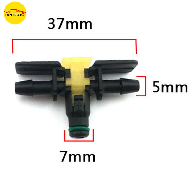 Diesel Injector Tube Pipe Oil Return Joint Two Ways Three Single Check Valve Parts for Bosch Denso Cat Cummin