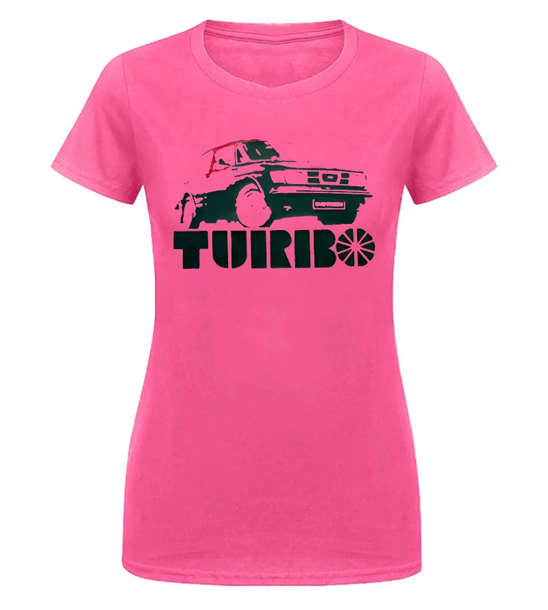 SAAB 99 Turbo Футболка Harajuku забавная Мужская футболка с рисунком - Цвет: women pink