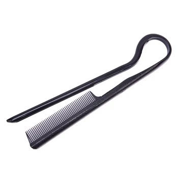 

Wholesale V Type Straight Hair Comb DIY Salon Haircut Hairdressing Anti-static Combs Brush Washable Folding Styling Tool