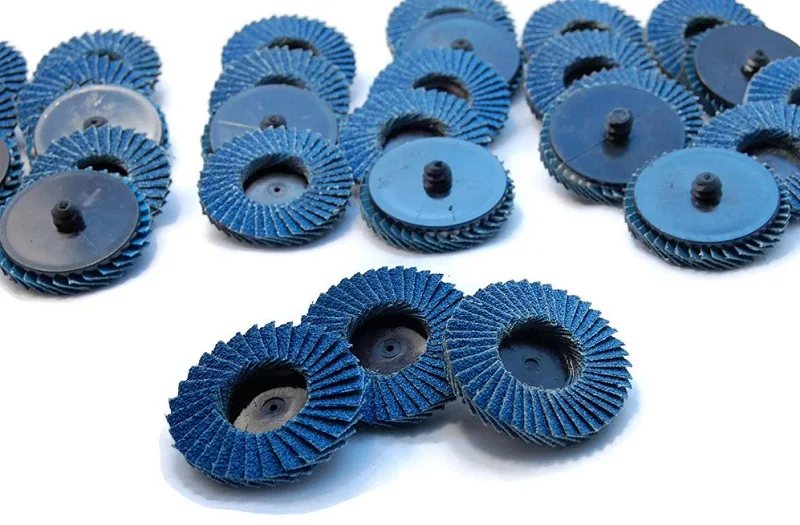 New 21pc 80 2" Mini Flap Sanding Disc Abrasive Flap Discs Wheels For