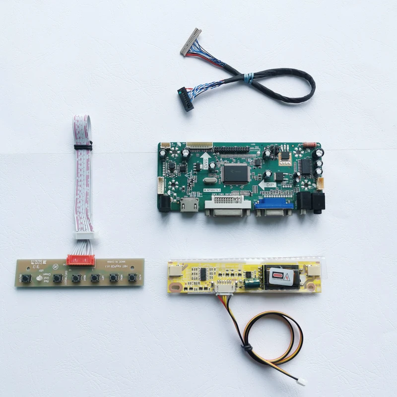 Для LTA104S1-L01 800*600 ЖК-дисплей монитор панель 10 4 &quotVGA HDMI DVI LVDS 20-контактный разъем 2 с