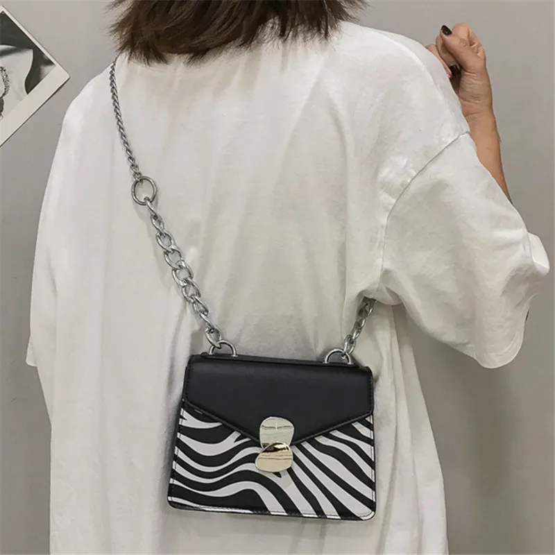 

Bags for women's bag Brand Originality Design Handbags Women's bag 2019 Chain Contrast Single Shoulder Messenger Bag Square Bag