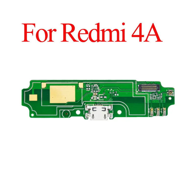 5 шт./партия для Xiaomi Redmi note 4 4 Pro 4A/Redmi note 4X usb-порт для зарядки док-разъем плата для зарядки гибкий кабель