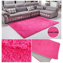 80x160cm Fluffy Rugs Anti-Skid Carpet Shaggy Area Rug Floor Mat Super Soft Indoor Smooth Floor Rugs for Living Room Bedroom