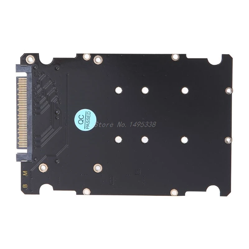M.2 SSD на U.2 адаптер 2в1 M.2 NVMe и SATA-Bus NGFF SSD на PCI-e U.2 SFF-8639 адаптер PCIe M2 конвертер для настольных компьютеров