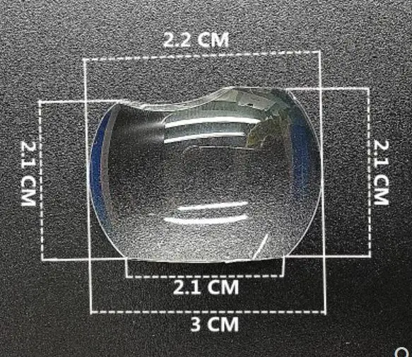 Новое пластиковое стекло для проектора оптический объектив конденсаторный объектив для ACER x1161 x110p h110p x1261p 30 мм* 20 мм