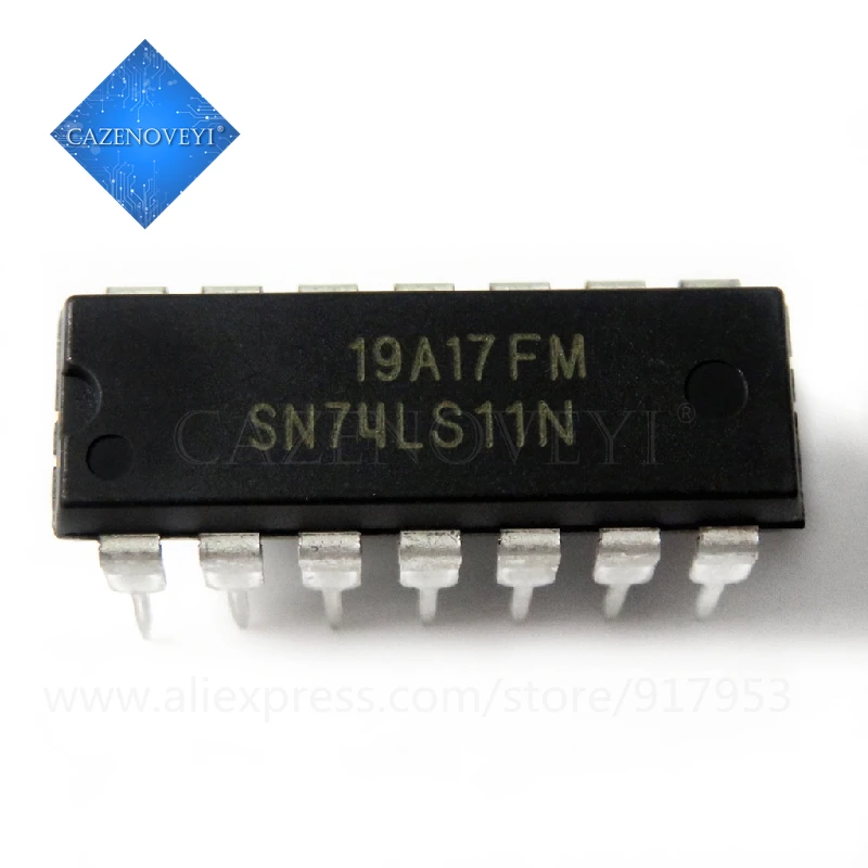 10 шт./лот SN74LS11N DIP-14 74LS11N 74LS11 в наличии | Электронные компоненты и принадлежности