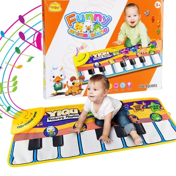 

Large Baby Musical Carpet Keyboard Playmat Music Play Mat Piano Early Learning Educational Dancing Rug For Kids Puzzle Gifts