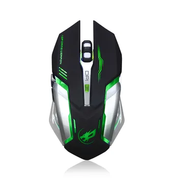 

Wireless Mouse Rechargeable Silent LED Colorful Breathing Backlight USB Optical Ergonomic Gaming Mouse Sem Fio #LR2