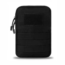 Тактический Чехол Molle, сумка для аксессуаров, водонепроницаемая сумка, сумка для журналов, чехол для фонарика, держатель, портативный карман для охоты и стрельбы