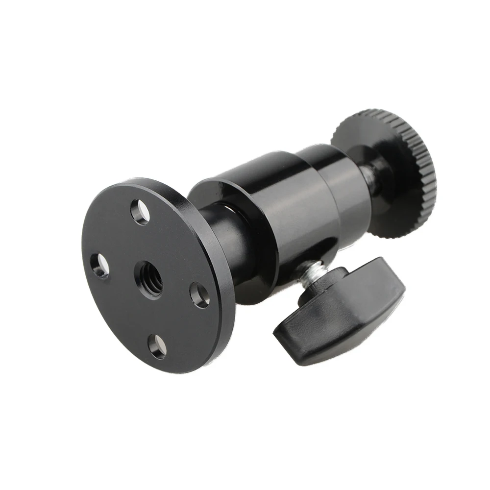 Kayulin Universal Mini Ball Head Wall Ceiling Mount for DSLR Camera Monitor Light CCTV DVR Bracket stand Home Installation Sur