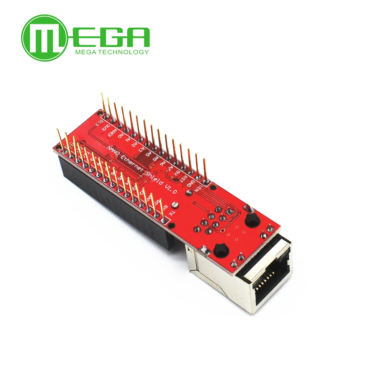 10 шт. плата Ethernet Nano V3 с микрочипом ENC28J60 HR911105A модуль платы сервера для Arduino 3