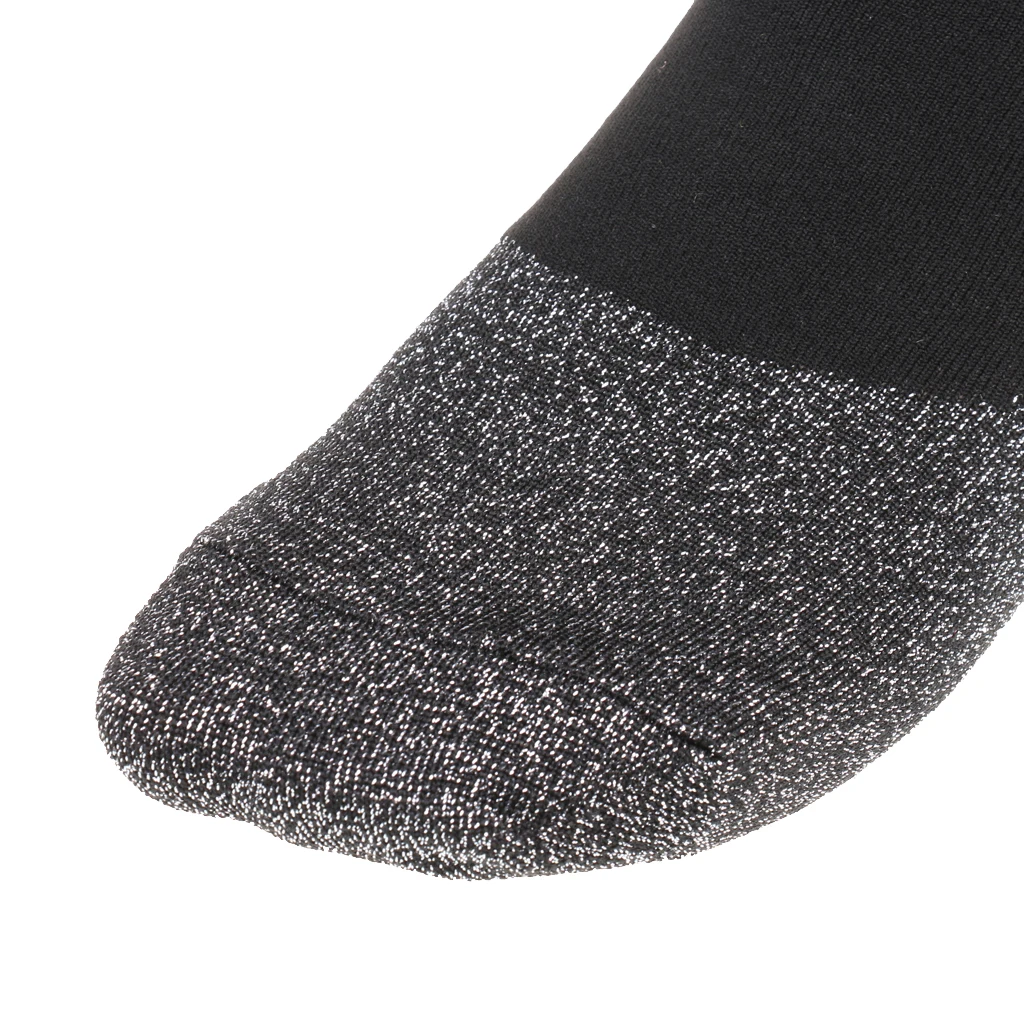 1 Pair Fibers Winter Thermal Middle Long Socks Resilient Running Practical Casual Super Soft Unique Comfort Warm Stockings
