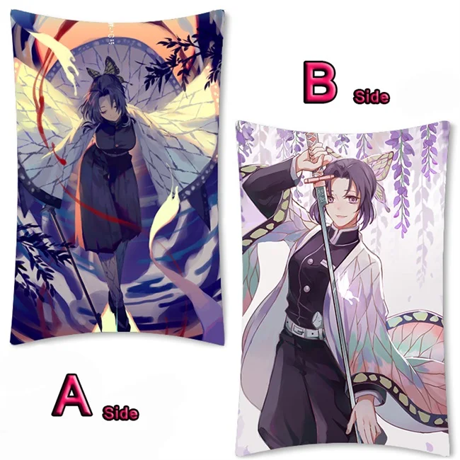 07 Аниме Demon Slayer: Kimetsu no Yaiba Kamado Tanjirou Dakimakura длинная подушка для объятий чехол кровать подушка Pilow Cover 2WAY 35x55 см - Цвет: 07