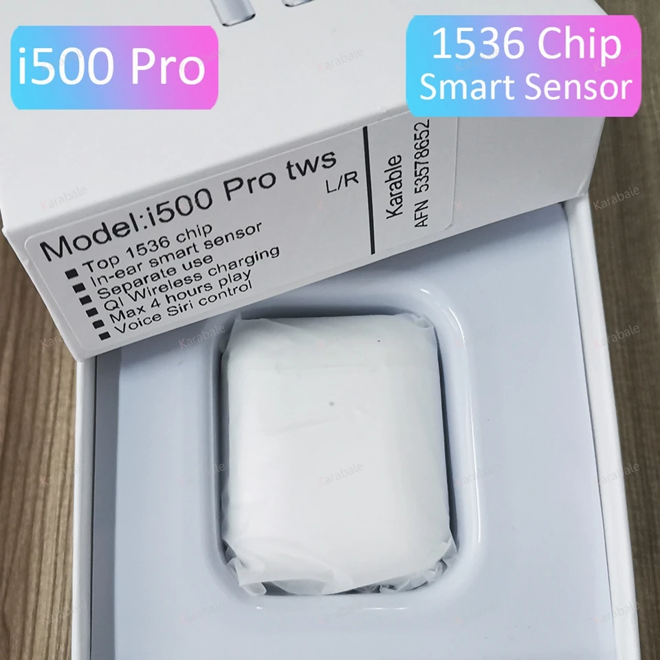I500 TWS Arie 2 Реплика 1:1 в ухо проверка i500 tws беспроводные Bluetooth наушники 5D Super Bass PK i10 i60 i80 i100 i200 TWS
