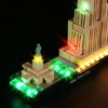 Vonado LED Lighting Kit for 21028 Architecture New York City Light Kit, Not Included the Building Block 5