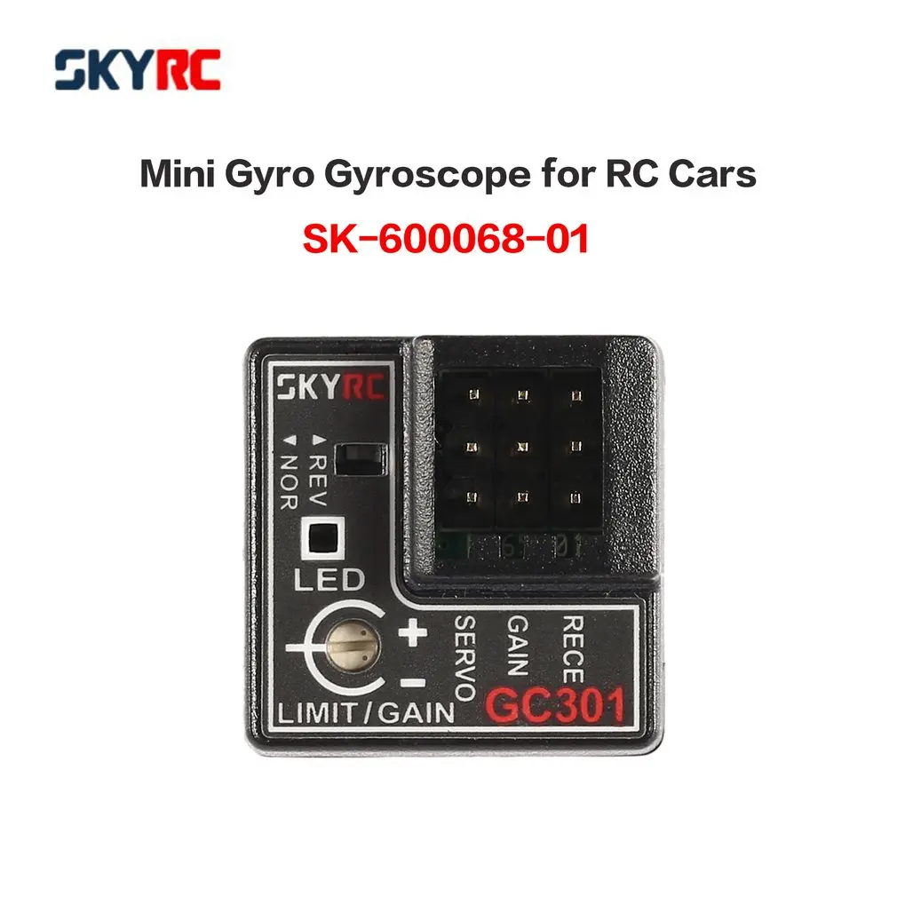 

SKYRC GC301 Mini Gyro Gyroscope for RC Car Drift Racing Car Steering Output Integrated Compact Light-weight Design RC Parts&Accs