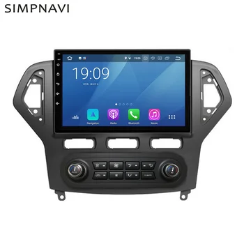 

10.1 inch Android Car Stereo Radio Player For Ford Mondeo 2007-2010 Auto Air Control Built in Carplay AndroidAuto DSP 15Bands EQ