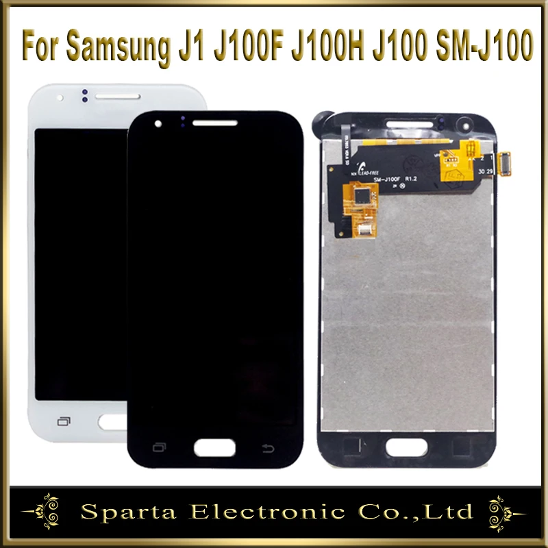 ЖК дисплей для Samsung Galaxy J1 J100F J100H J100 сенсорный экран с цифровым преобразователем в