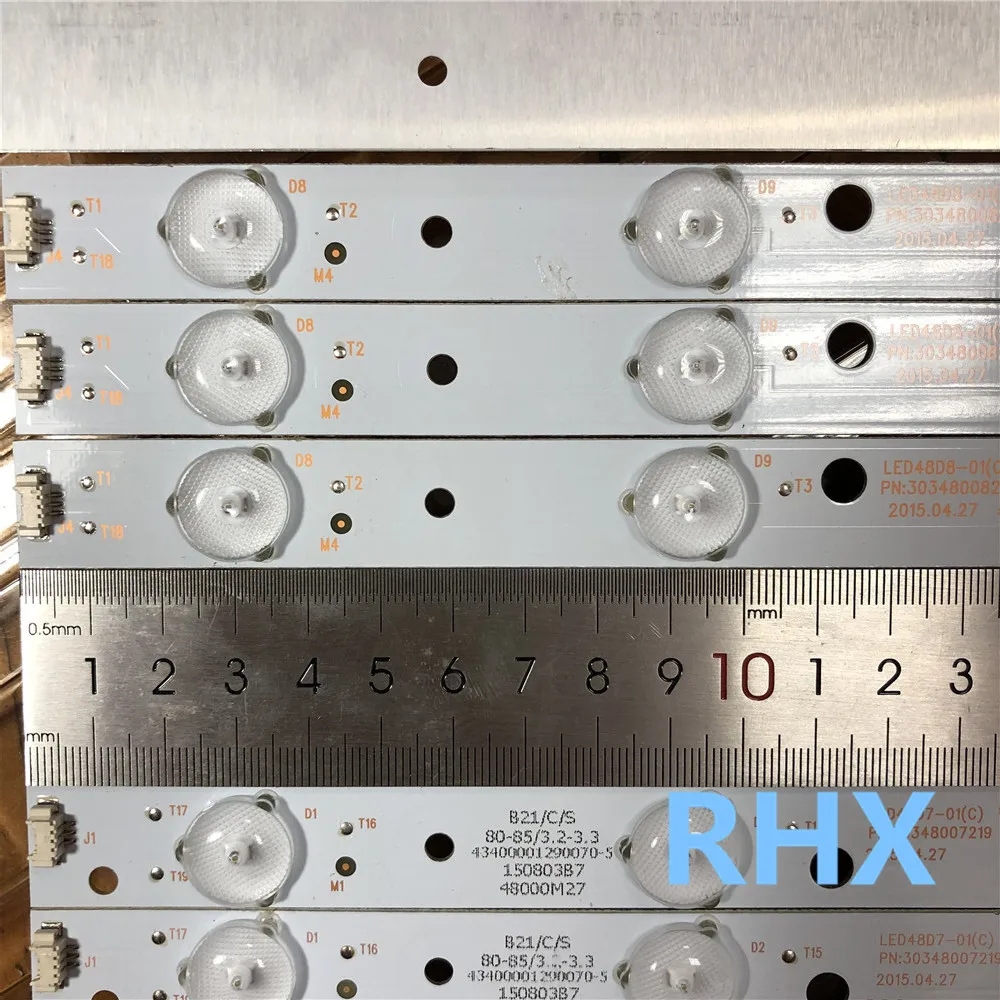 20 шт./лот для LE48D8810 ЖК-подсветка полосы LED48D8-ZC14-01(C) LED48D7-ZC14-01(C