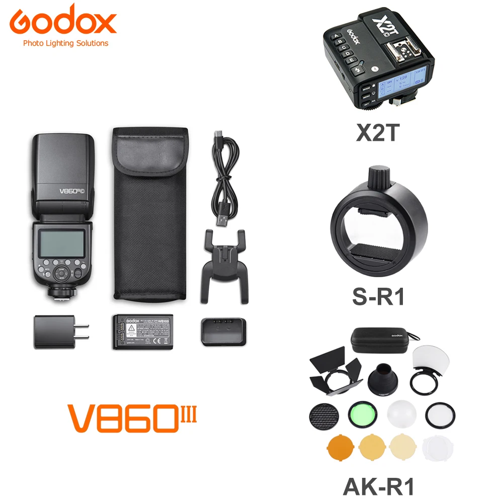 Godox V860III F & X Pro Fセット Hddda9dea2a18415c9cff4ca699b52