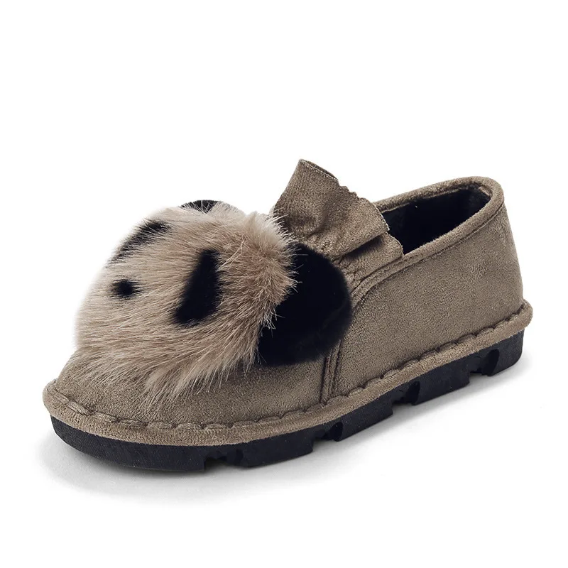 

2018 Winter New Style Women's plus Velvet Moccosins Warm Snow Boots Korean-style Casual Flat Women Shoes