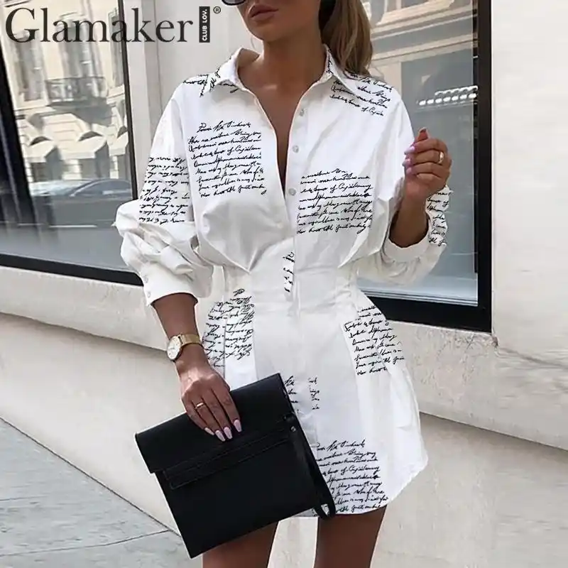 white shirt dress street style