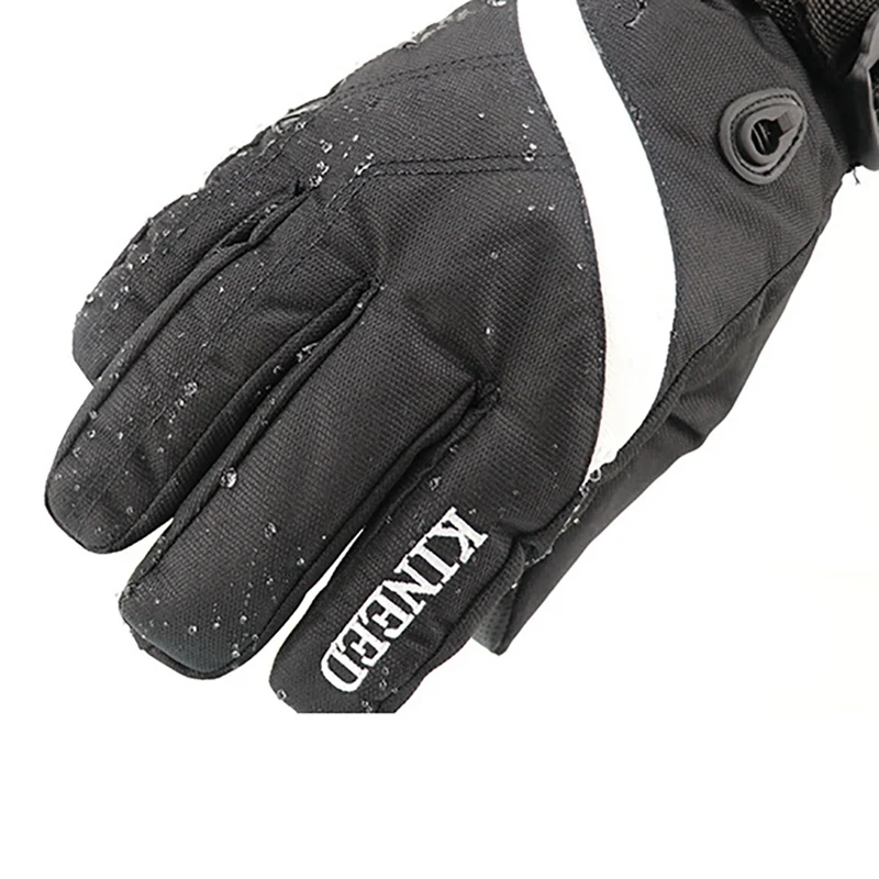 Лыжные перчатки мужские полный палец толстые водонепроницаемые противоскользящие износостойкие термостойкие перчатки уличные зимние