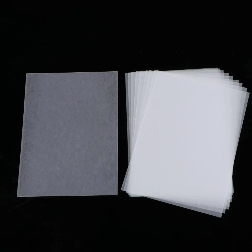 10x White/Colorful Shrink Paper Film Sheets Heat Shrinkable Paper for Art Crafts 