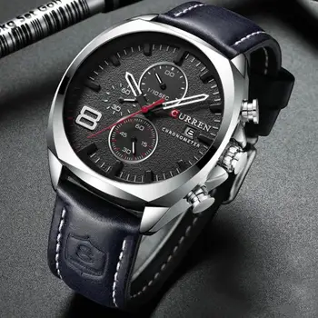 

New Luxury Quartz Watches Men 30m Waterproof Calendar Multifunction Wrist Watches Men Business Casual Quartz Watch